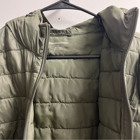 Green Puffer Jacket - Picture 2 of 8